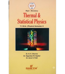 Thermal and Statistical  Physics T.Y.B.Sc  Sem 5 Sheth Publication | NEP 2020